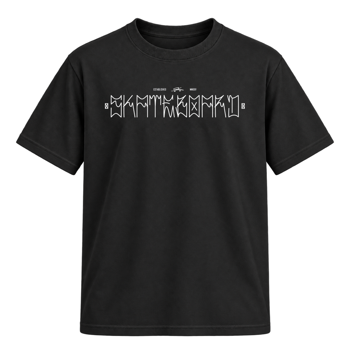 "SKATE TRUCK PROJECT" Camiseta Regular Suedine