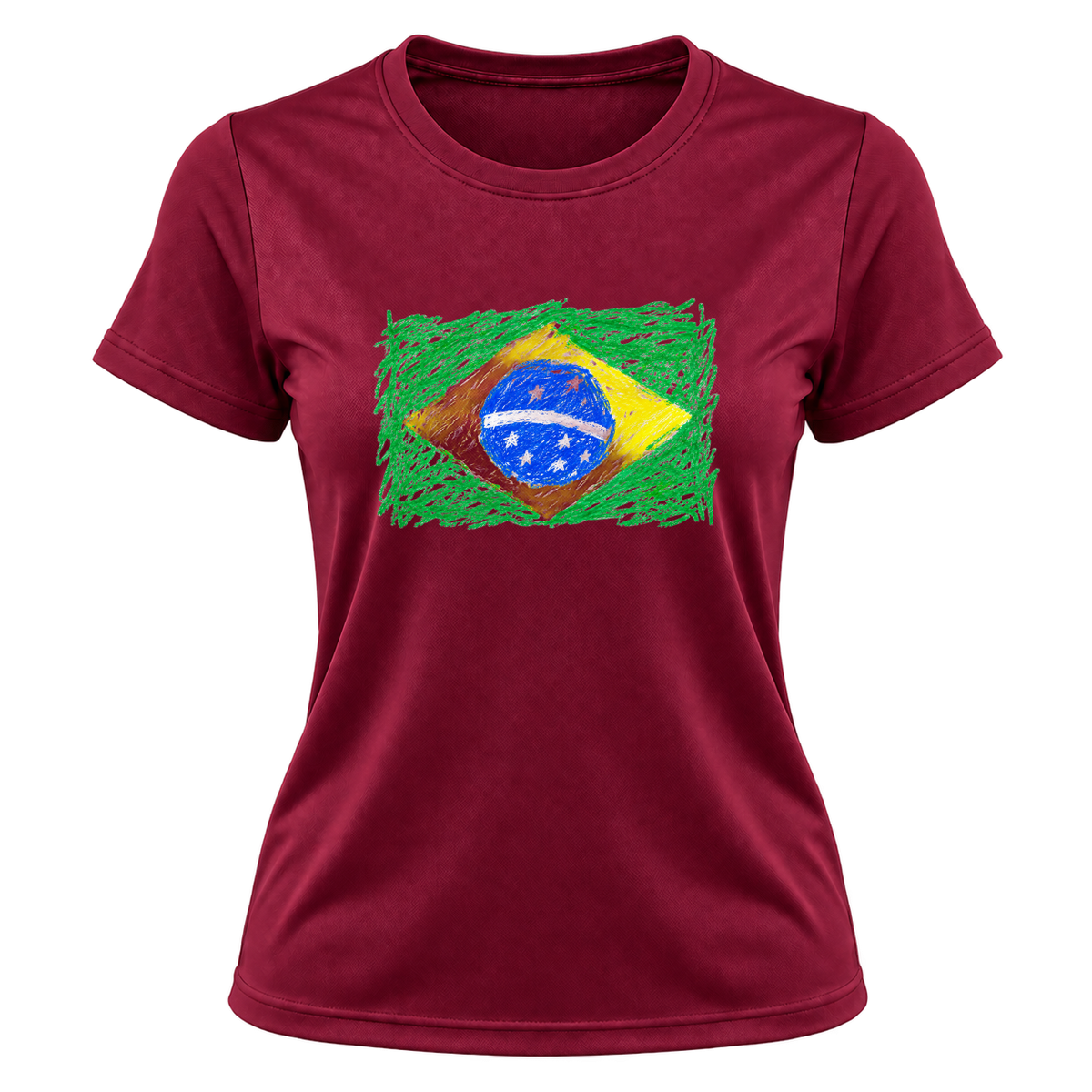 "Brazil" Camiseta Dryfit Feminina Basic