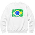 "Brazil" Blusão Moletom
