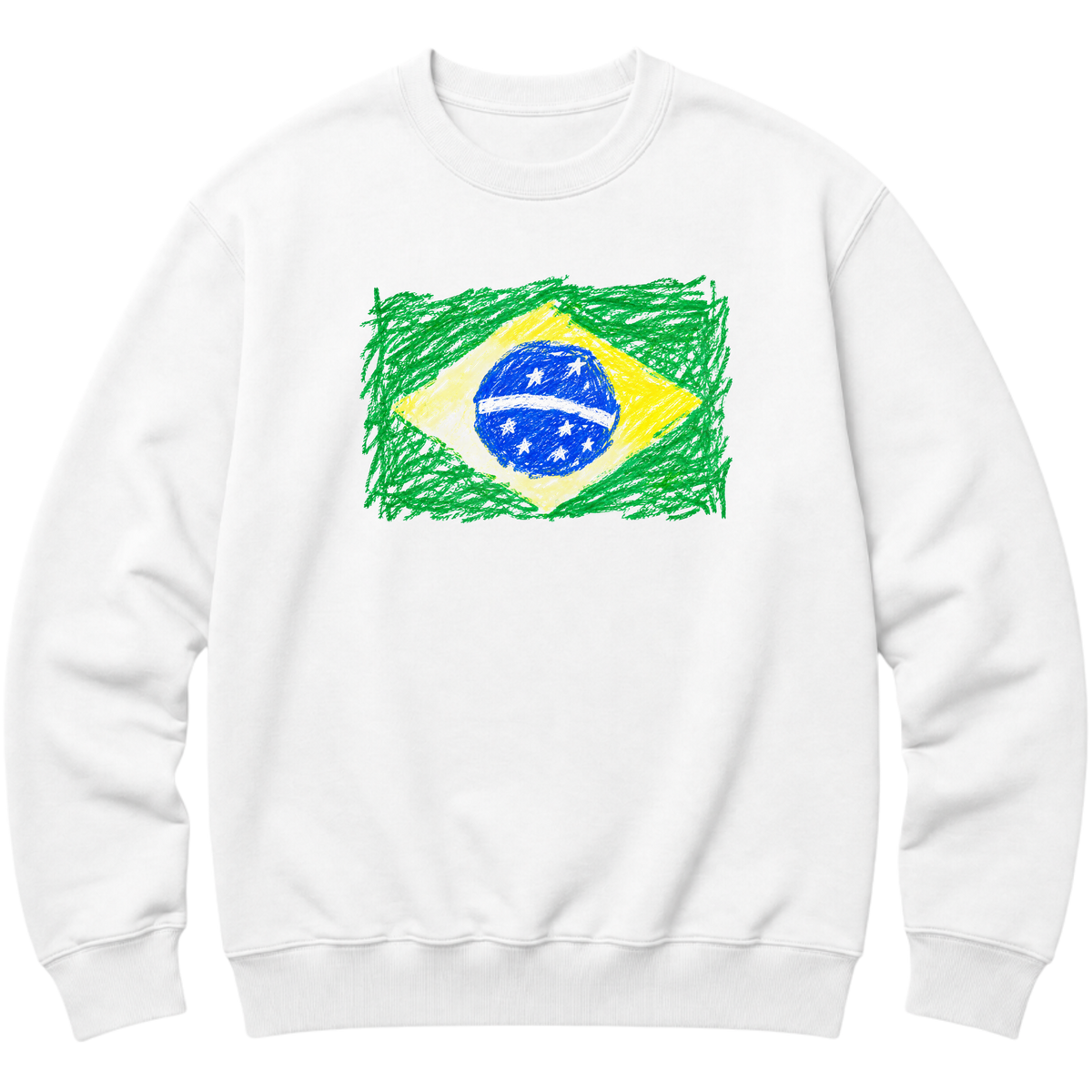 "Brazil" Blusão Moletom