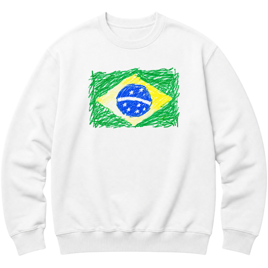 "Brazil" Blusão Moletom
