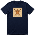 "Capivara Vitruviana DTF" Camiseta Premium Unissex Bunker Studios