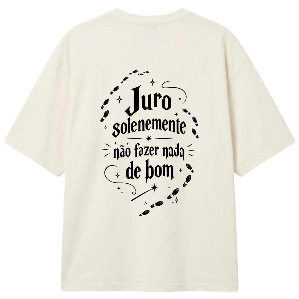 "Produto #002 de Patricia" Camiseta Oversized Classic