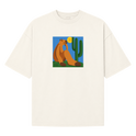 "AbapoCapi DTF" Camiseta Oversized Suedine 220g