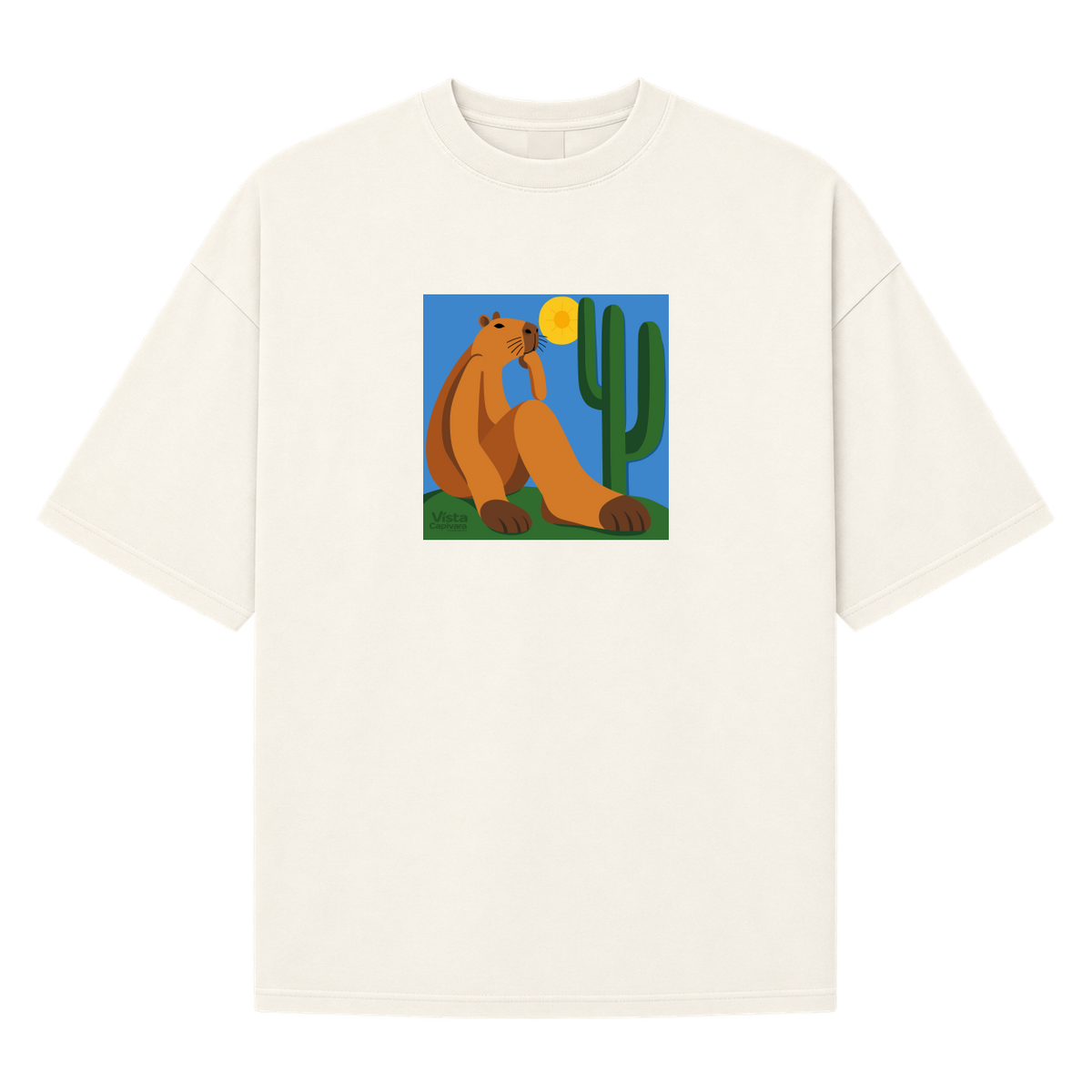 "AbapoCapi DTF" Camiseta Oversized Suedine 220g