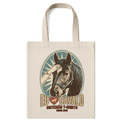 "Estampa/EU AMO CAVALO" Ecobag