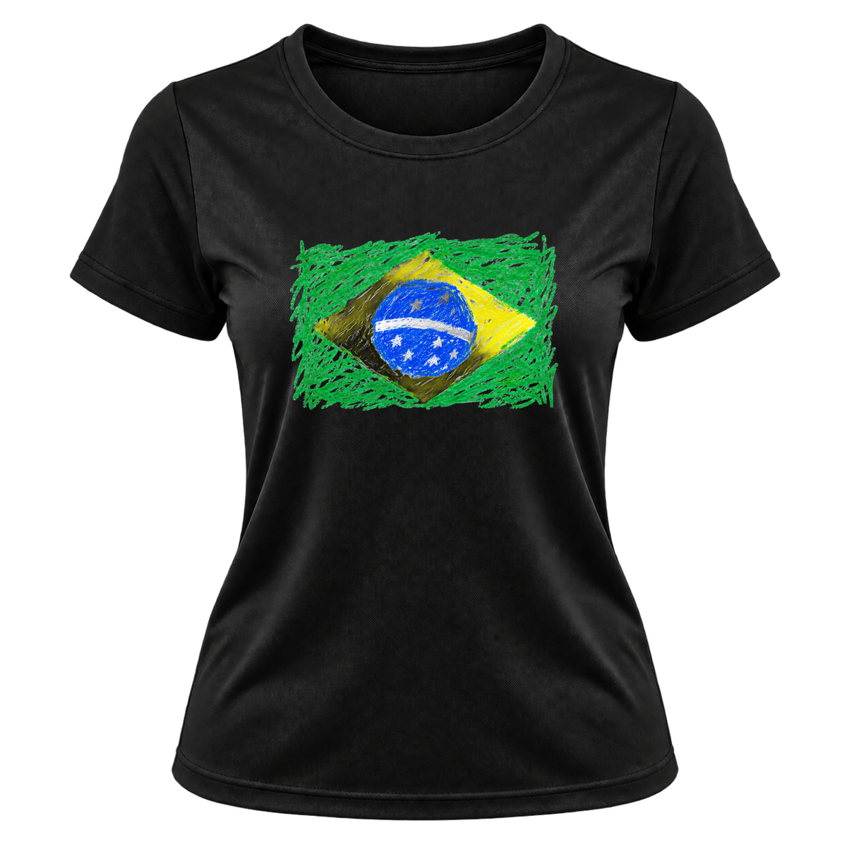 "Brazil" Camiseta Dryfit Feminina Basic