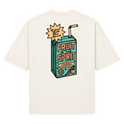 "Camiseta Oversized Suedine "Fruit of Spirit"" Camiseta Oversized Suedine 220g