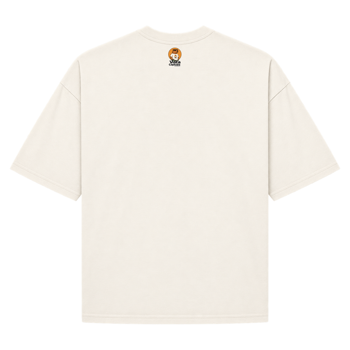 "Capivara Rock & Roll DTF" Camiseta Oversized Suedine 220g