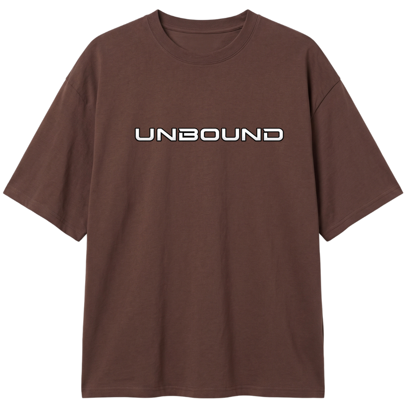 "UNBOUND" Camiseta Oversized Classic