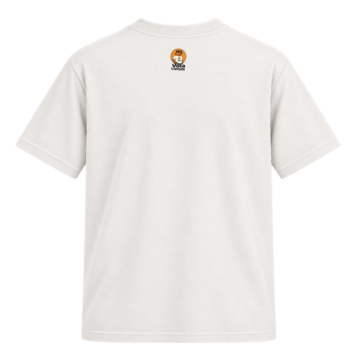 "Capivara Vitruviana DTF" Camiseta Regular Suedine