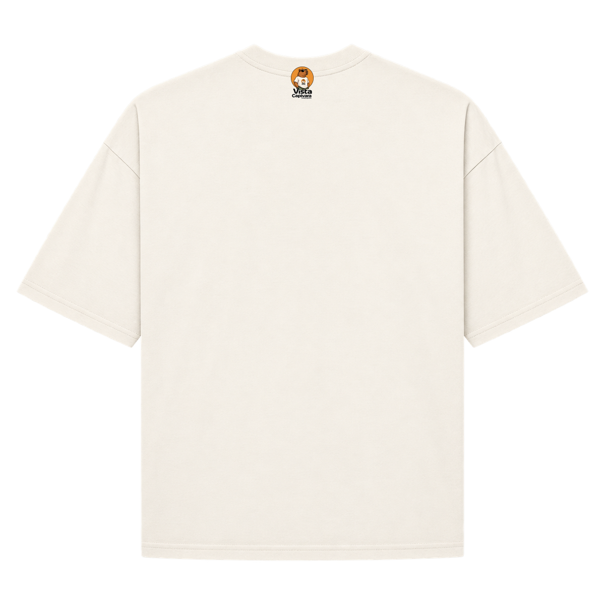"Capivara Vitruviana DTF" Camiseta Oversized Suedine 220g