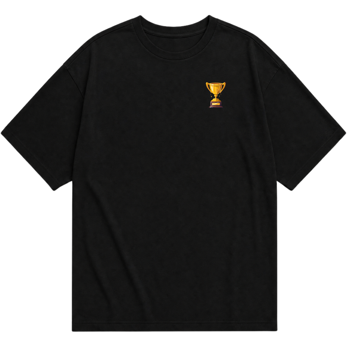 "Camiseta Oversized Essential “Aquele Que Vencer”" Camiseta Oversized Básica