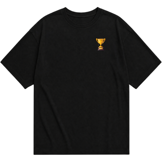 "Camiseta Oversized Essential “Aquele Que Vencer”" Camiseta Oversized Básica