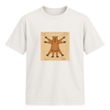 "Capivara Vitruviana DTF" Camiseta Regular Suedine
