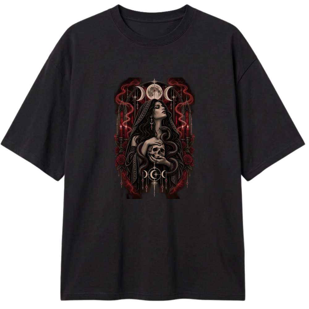 "Witch's Guide" Camiseta Oversized Classic