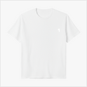 Camiseta com estampa frontal de número "1" pequeno no peito e estampa traseira de foto de esportista em capacete, com textos trazendo: "EU NASCI PRA ISSO".