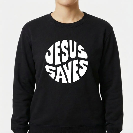 "JESUS SALVE GOSPEL BLUSAO MOLETOM" Blusão Moletom