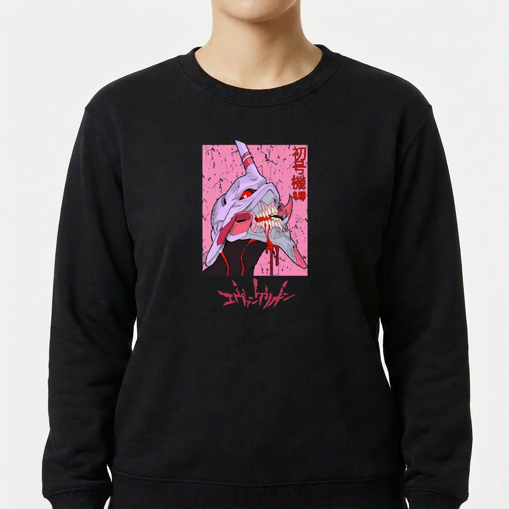 "NEON EVANGELION BLUSAO MOLETOM" Blusão Moletom