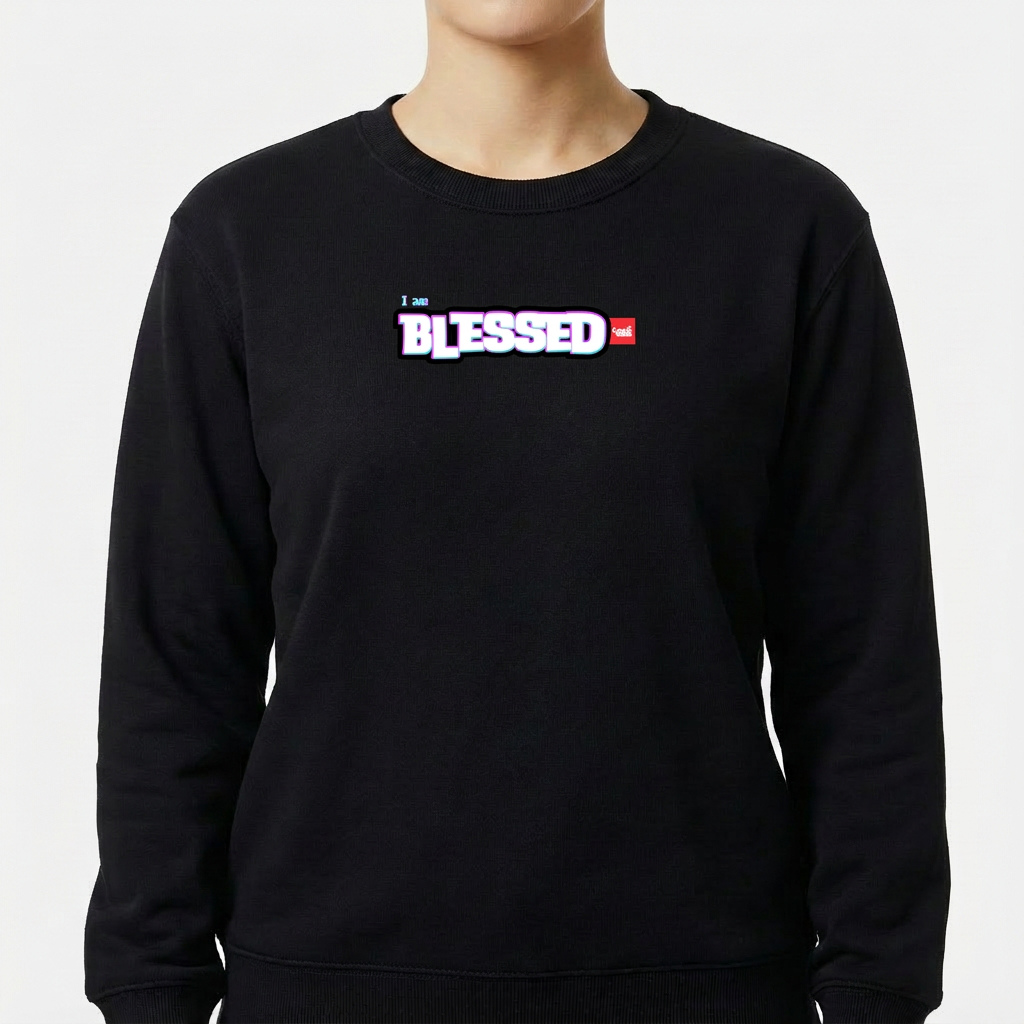 "Moletom Blessed" Blusão Moletom
