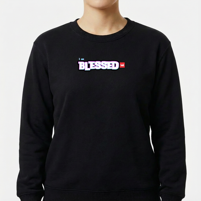 "Moletom Blessed" Blusão Moletom