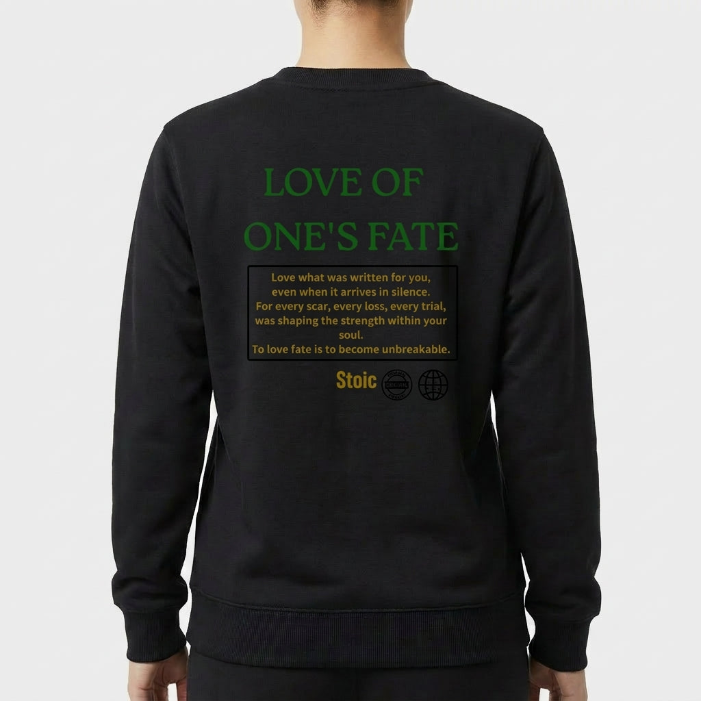 "moleton Amor fati" Blusão Moletom
