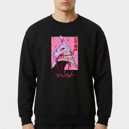 "NEON EVANGELION BLUSAO MOLETOM" Blusão Moletom