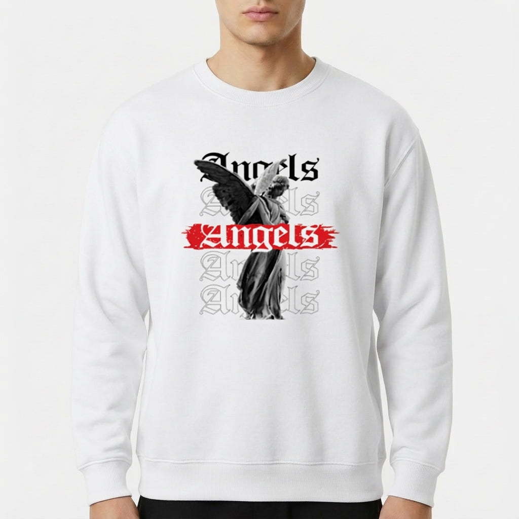 "STREETWEAR ANGELS BLUSAO MOLETOM" Blusão Moletom