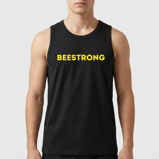 "BEE STRONG LOGOMARCA - REGATA PADRÃO" Regata Básica