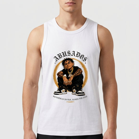 "Camiseta Regular Poliamida UV" Regata Básica