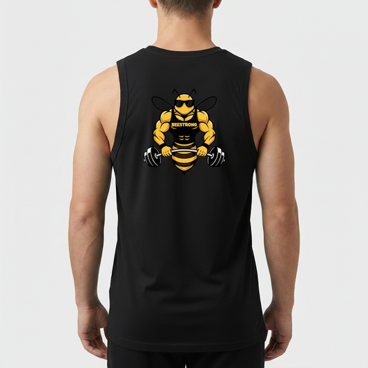 "BEE STRONG LOGOMARCA - REGATA PADRÃO" Regata Básica