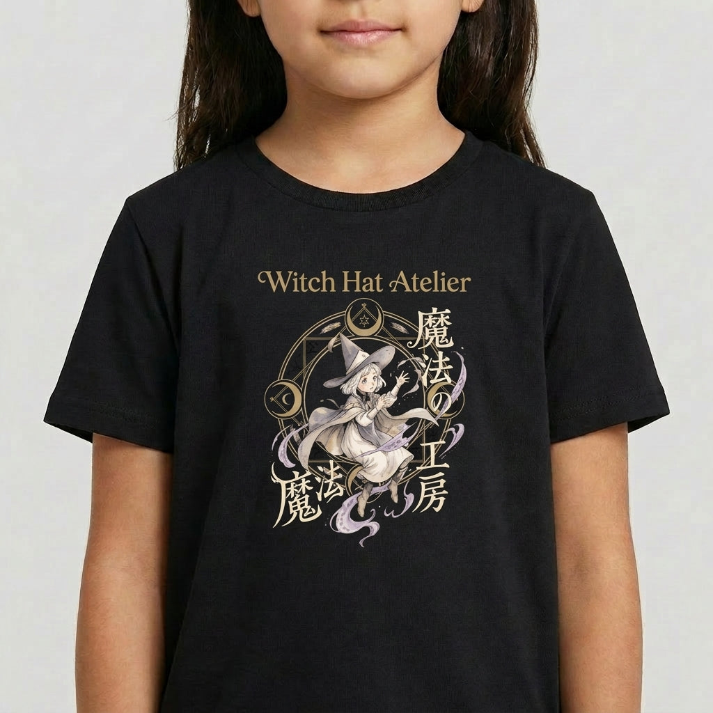 "Hero Mode - Witch Hat Atelier Coco (Classic Infantil)" Camiseta infantil 4 a 9 anos