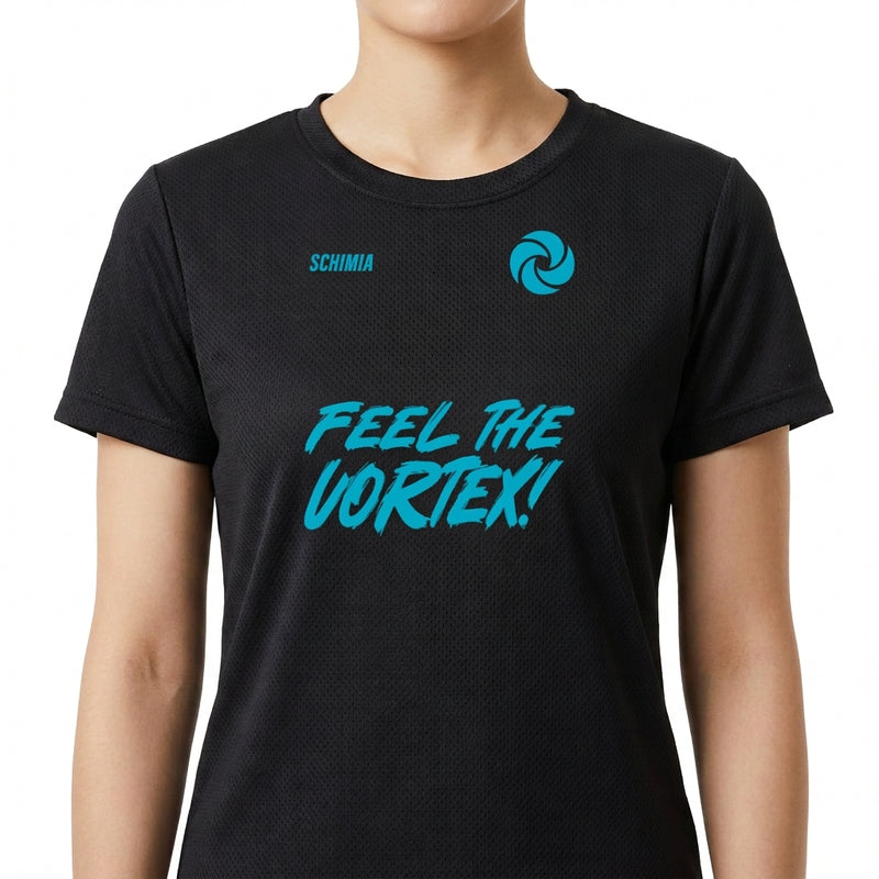 "Camiseta Vortex Boituva 2026 - Diego Federhen (Schimia)" Camiseta Regular Poliamida UV