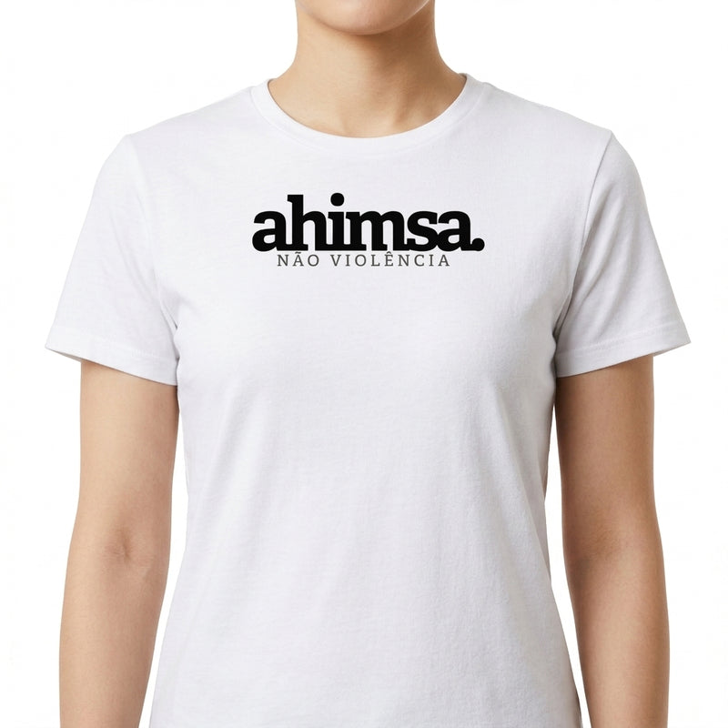 "AHIMSA - YAMAS - UV" Camiseta Regular Poliamida UV