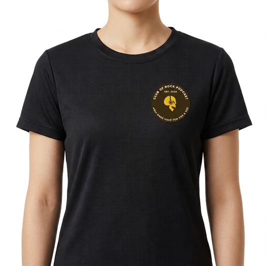 "Club Of Rock Podcast Est.2k24" Camiseta Regular Poliamida UV