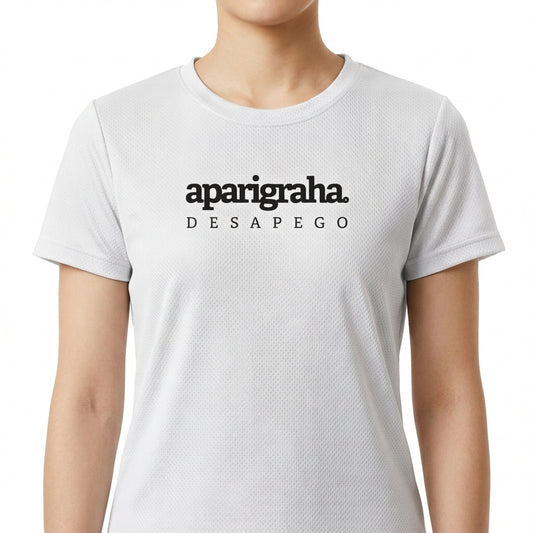 "APARIGRAHA - YAMAS - UV" Camiseta Regular Poliamida UV