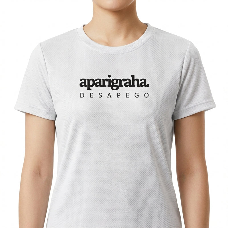 "APARIGRAHA - YAMAS - UV" Camiseta Regular Poliamida UV