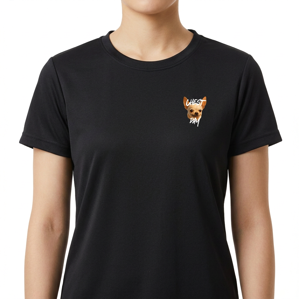 "Chest Day Dog UV Performance" Camiseta Regular Poliamida UV