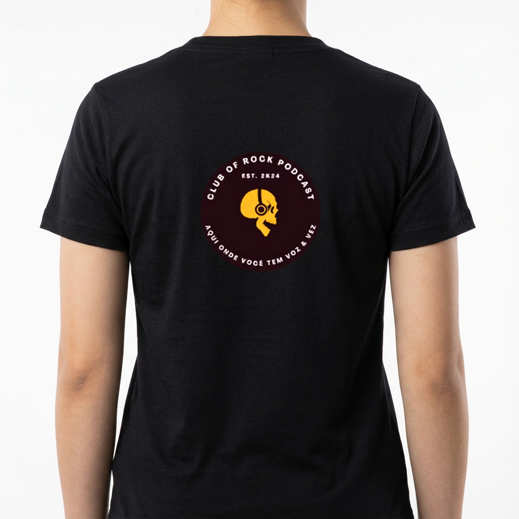 "Club Of Rock Podcast Est.2k24" Camiseta Regular Poliamida UV