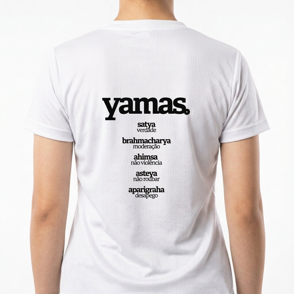 "APARIGRAHA - YAMAS - UV" Camiseta Regular Poliamida UV