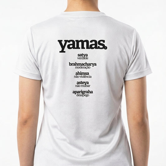 "AHIMSA - YAMAS - UV" Camiseta Regular Poliamida UV