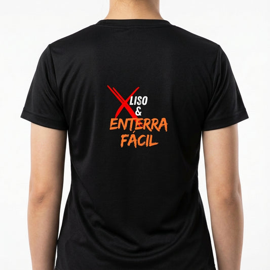 "camiseta Liso e Enterra Fácil - Dry Fit" Camiseta Regular Poliamida UV