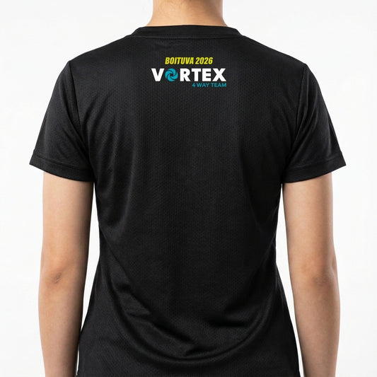 "Camiseta Vortex Boituva 2026 - Tiago Mohr" Camiseta Regular Poliamida UV