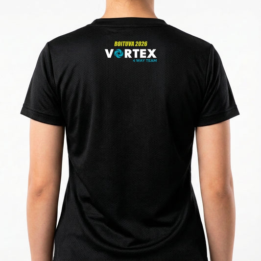 "Camiseta Vortex Boituva 2026 - Vitor Weiss" Camiseta Regular Poliamida UV