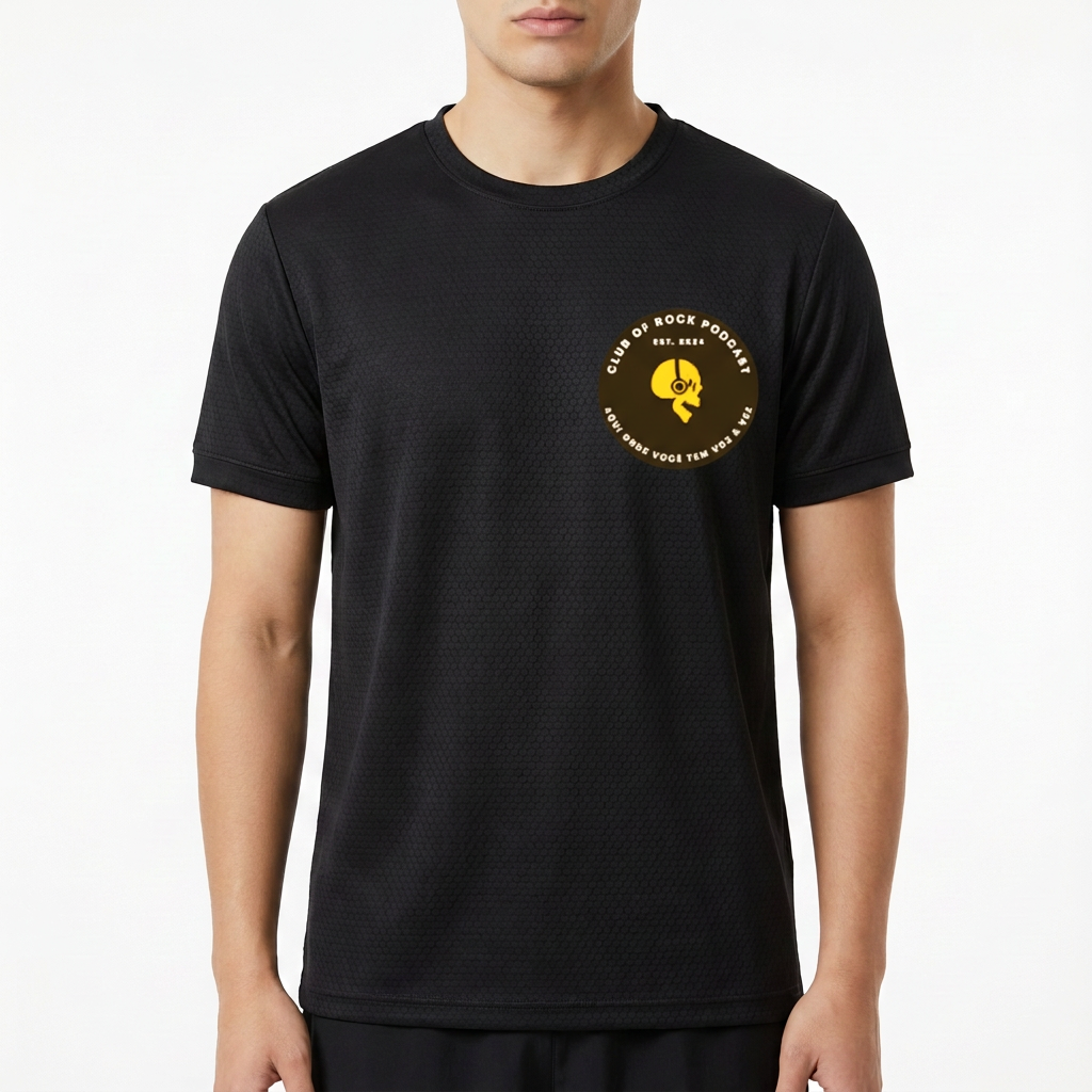 "Club Of Rock Podcast Est.2k24" Camiseta Regular Poliamida UV