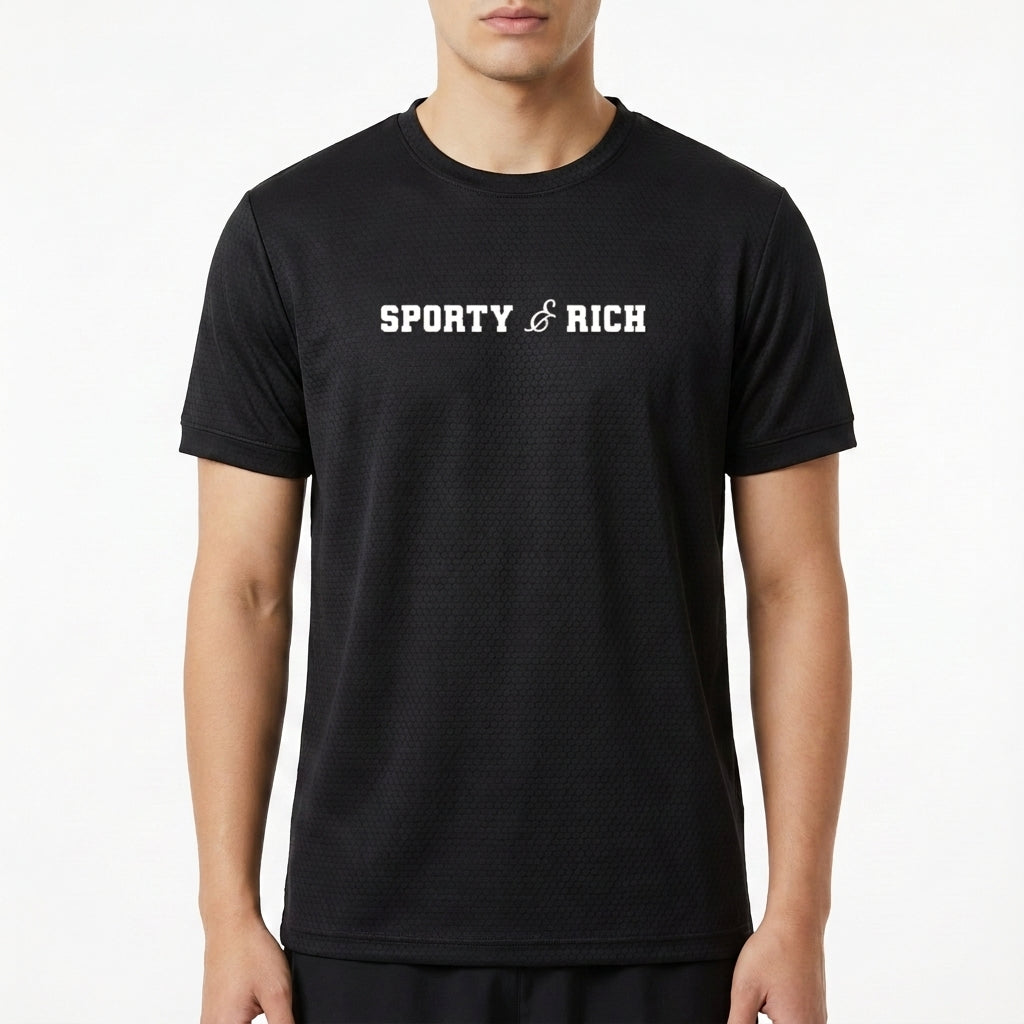 "Camiseta Sporty e Rich Rowker Poliamida" Camiseta Regular Poliamida UV