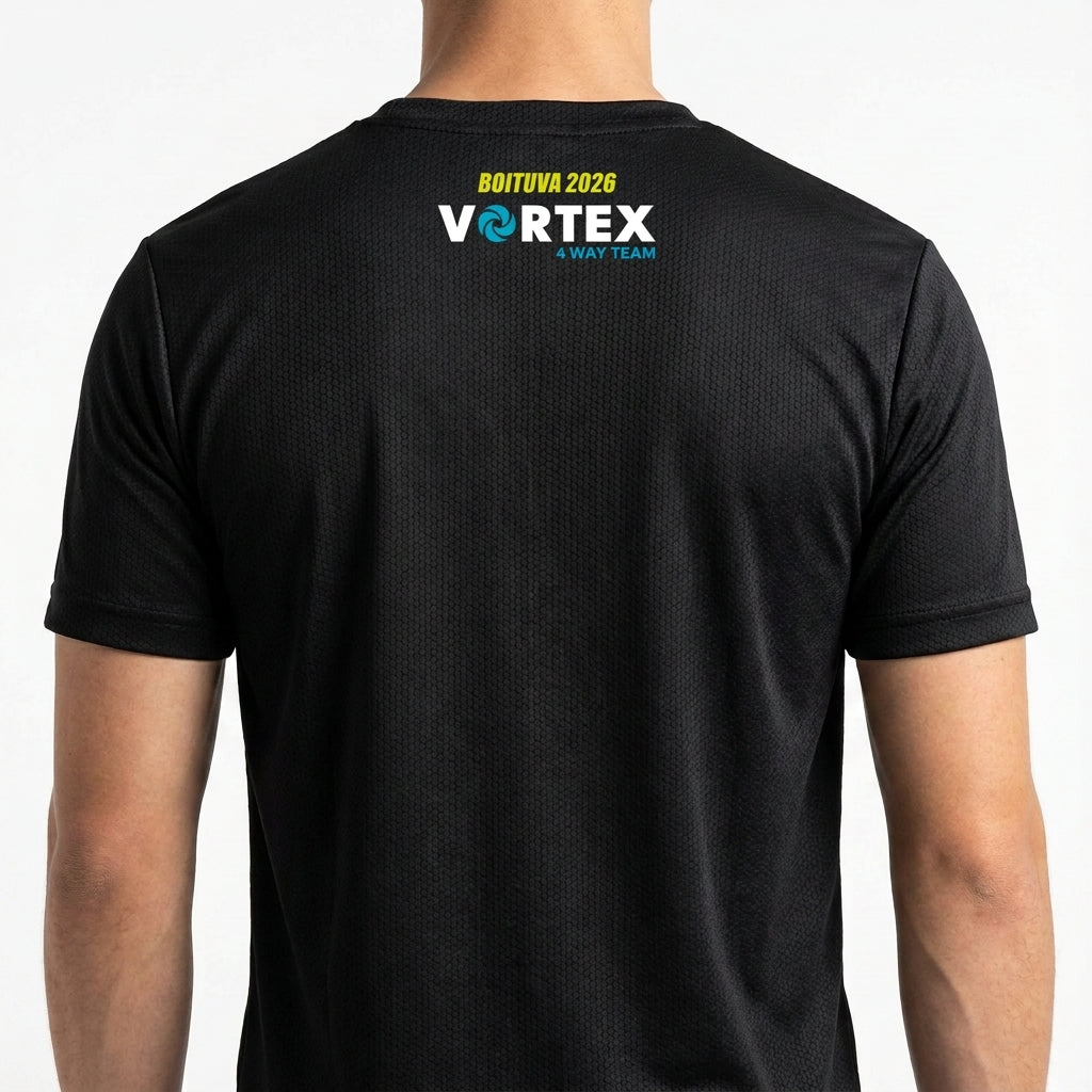 "Camiseta Vortex Boituva 2026 - Vitor Weiss" Camiseta Regular Poliamida UV
