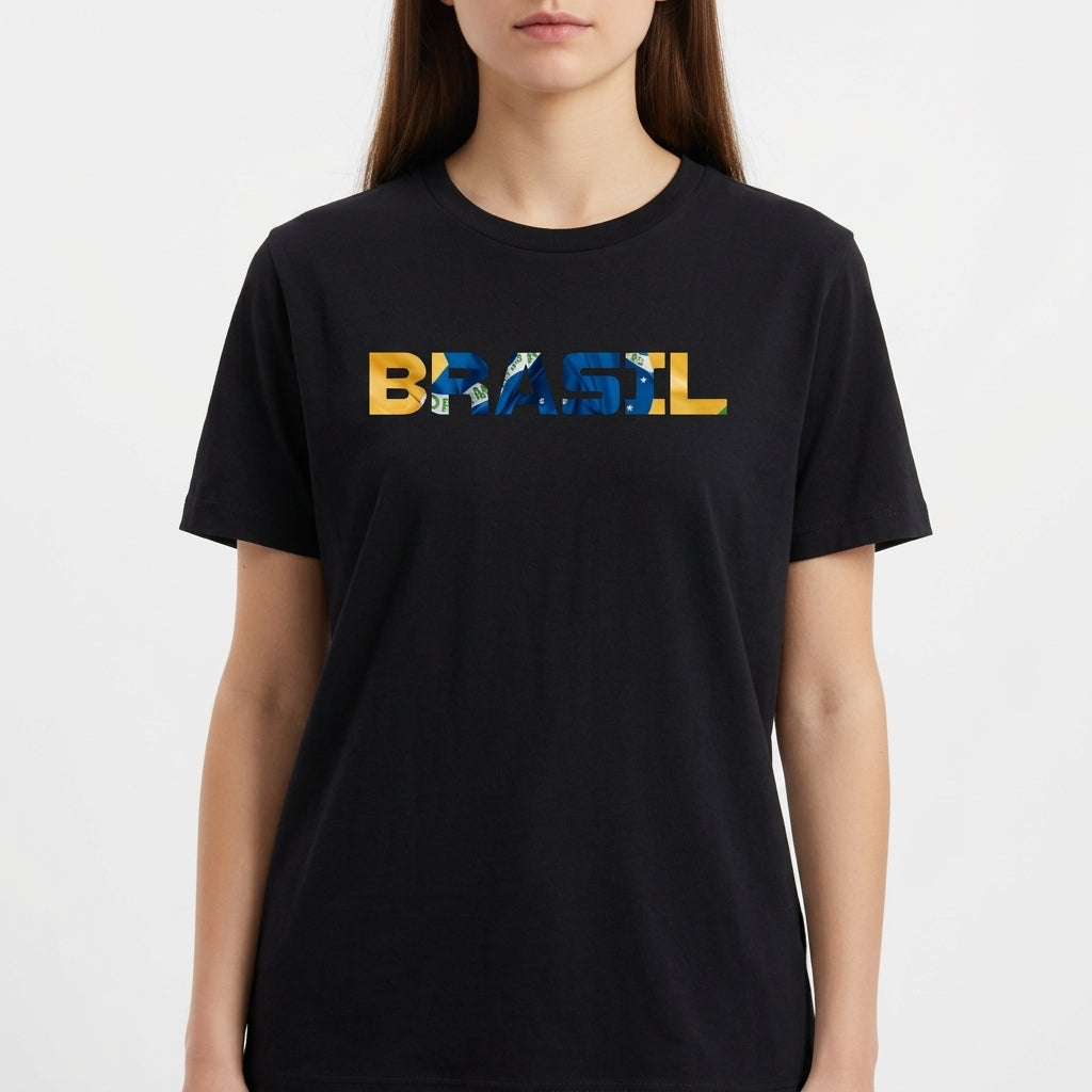 "Camiseta Brasil (Unissex)" Camiseta Básica Unissex