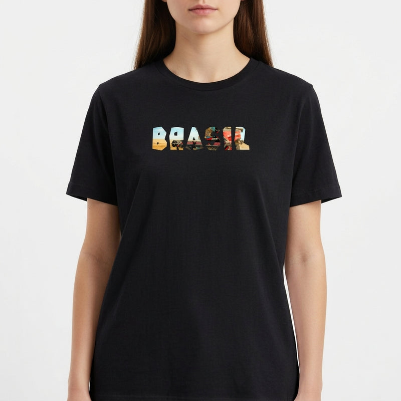 "Camiseta Brasil Colheitadeira (Unissex)" Camiseta Básica Unissex