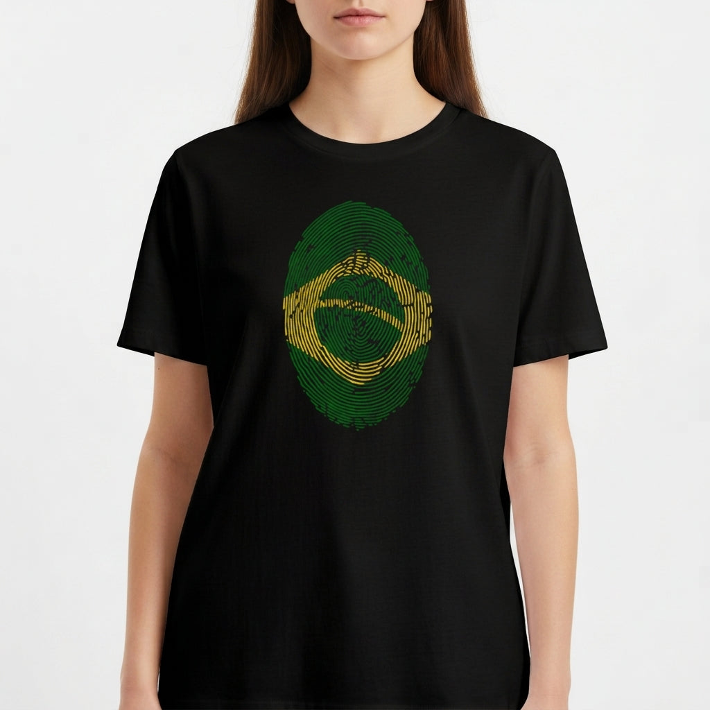 "Camiseta | Brasil no DNA" Camiseta Básica Unissex